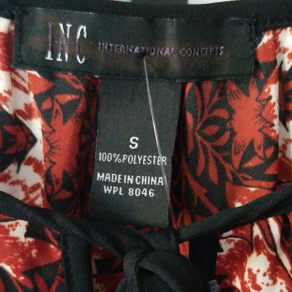 INC Print Top - New - Picture 2 of 6